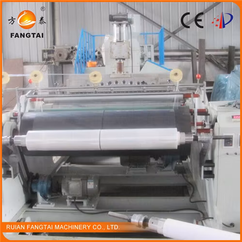 Máquina de produção de filme estirável de fundição de LLDPE Modelo FT-1000 Camada dupla (CE)