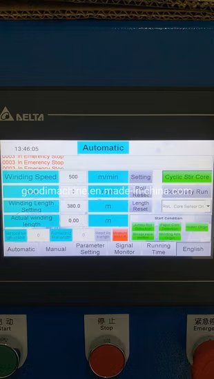 Máquina de rebobinamento de filme estirável totalmente automática Rebobinador de filme de embalagem